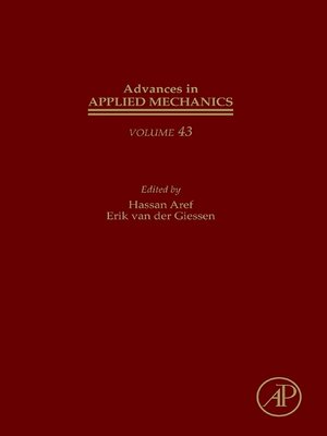 cover image of Advances in Applied Mechanics
